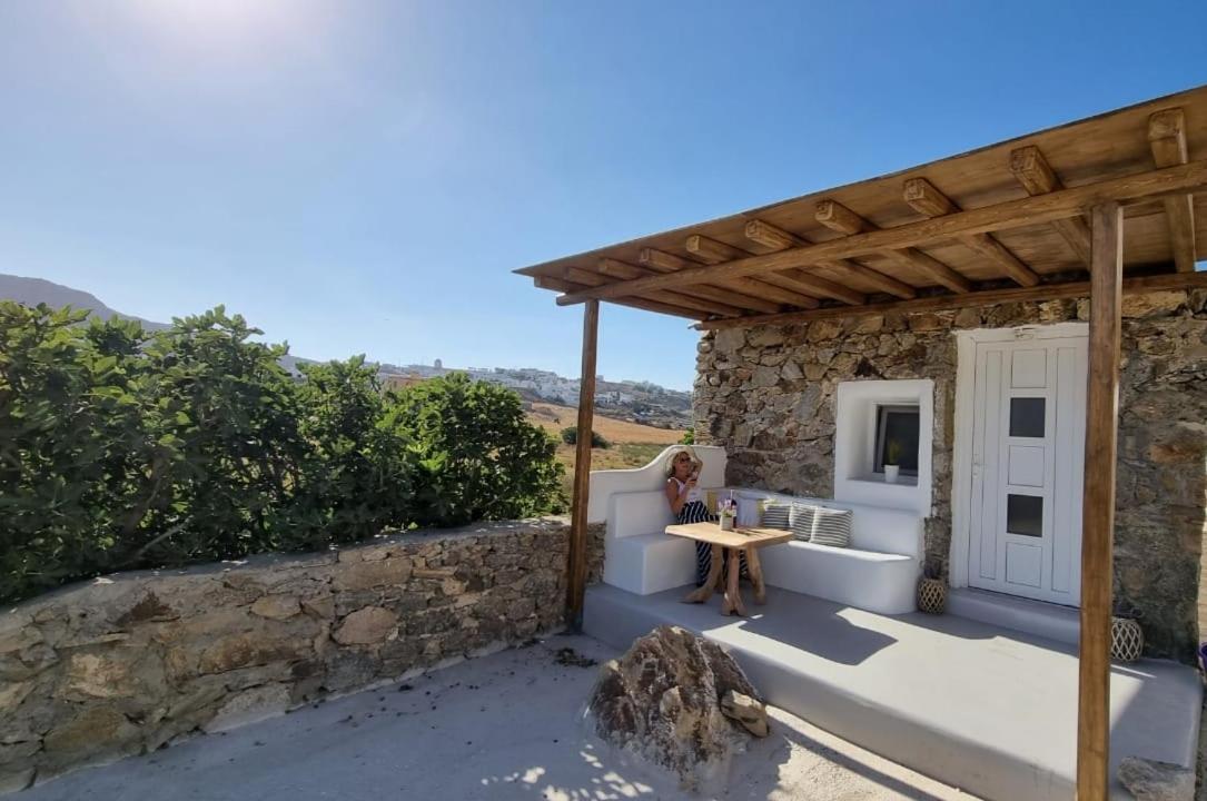 Mykonian Studio Angelo Appartement Ano Mera Buitenkant foto