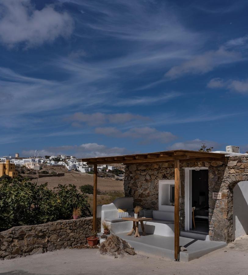 Mykonian Studio Angelo Appartement Ano Mera Buitenkant foto