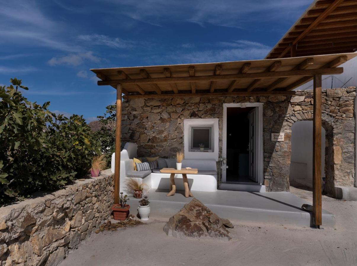 Mykonian Studio Angelo Appartement Ano Mera Buitenkant foto